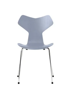 Fritz Hansen 3130 Grand Prix stol i farvet ask af Arne Jacobsen