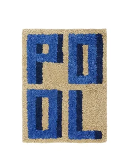 Bongusta 4 Letter Rug, Pool fra Outlet