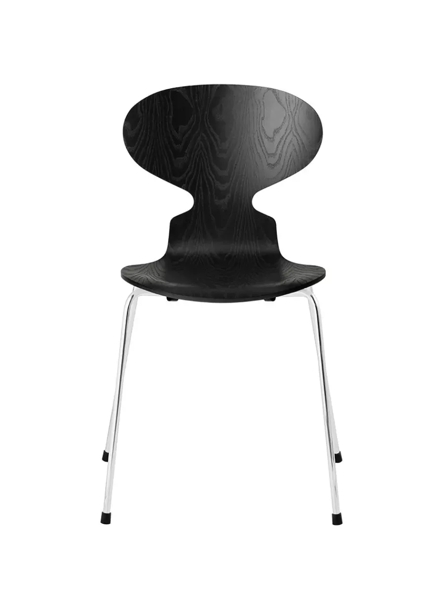 Fritz Hansen 3101 Myren Stol i farvet ask af Arne Jacobsen Discount