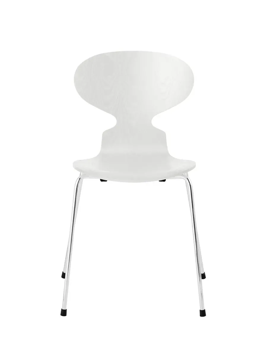 Fritz Hansen 3101 Myren Stol i farvet ask af Arne Jacobsen Discount