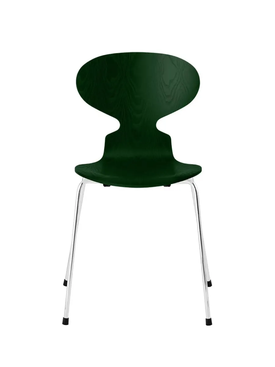 Fritz Hansen 3101 Myren Stol i farvet ask af Arne Jacobsen Discount