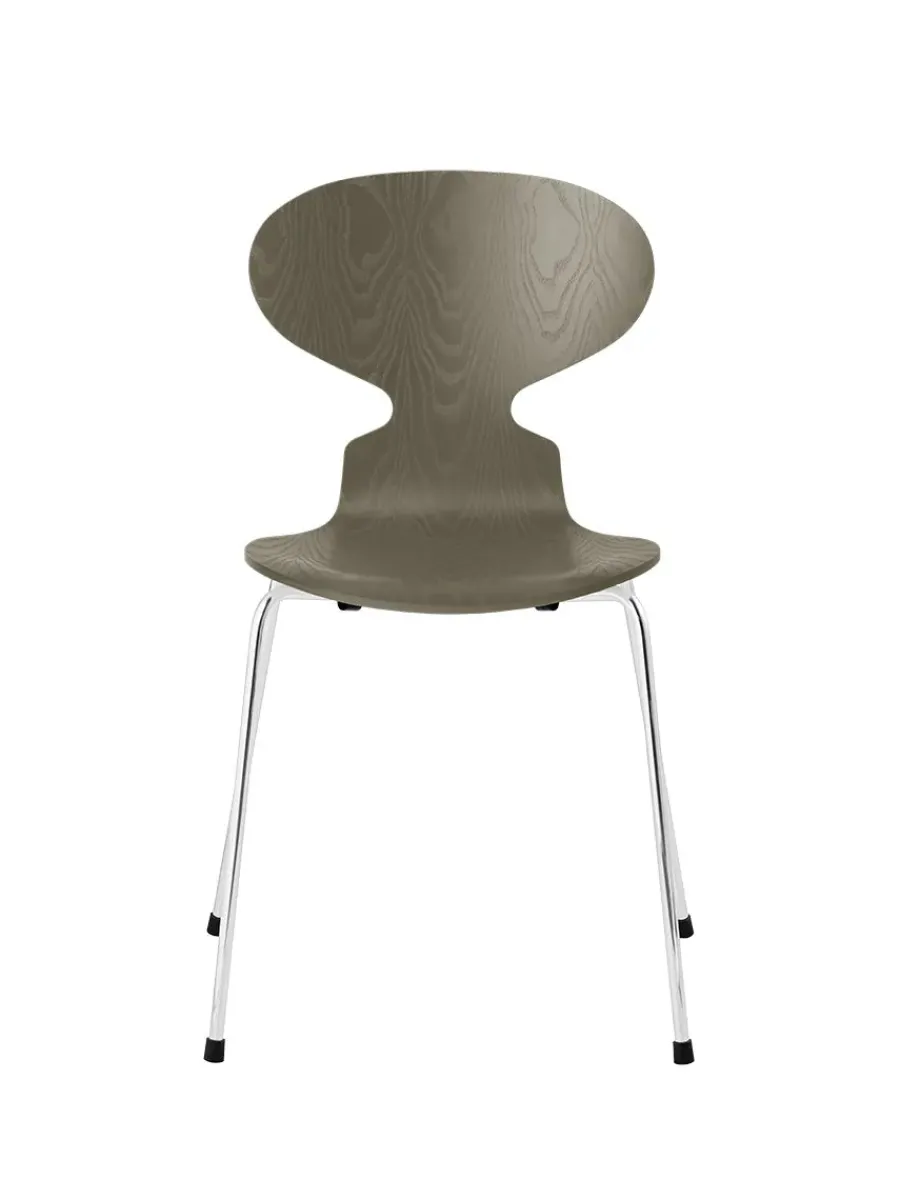 Fritz Hansen 3101 Myren Stol i farvet ask af Arne Jacobsen Discount