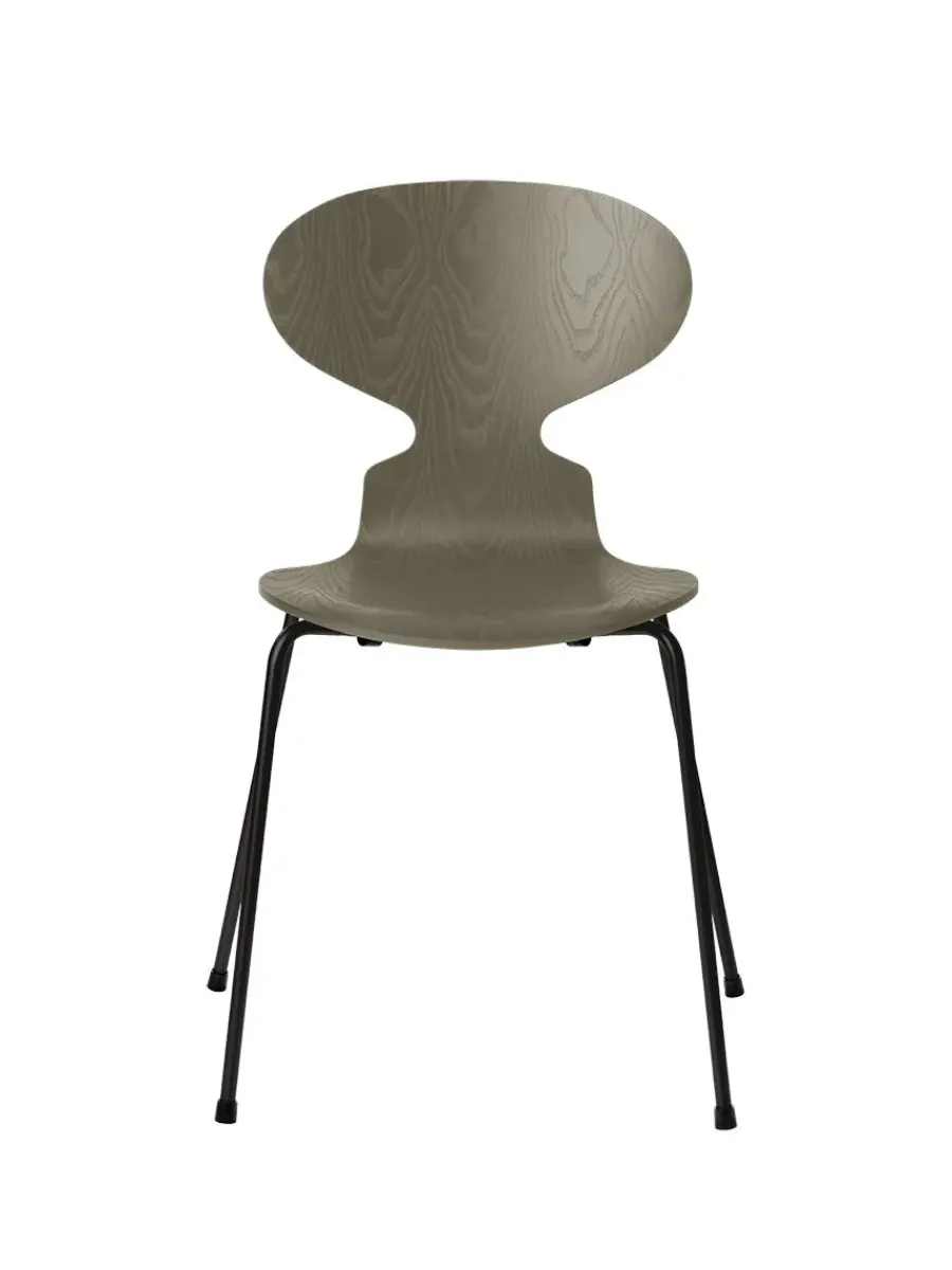 Fritz Hansen 3101 Myren Stol i farvet ask af Arne Jacobsen Discount