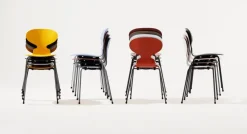 Fritz Hansen 3101 Myren Stol i farvet ask af Arne Jacobsen Discount