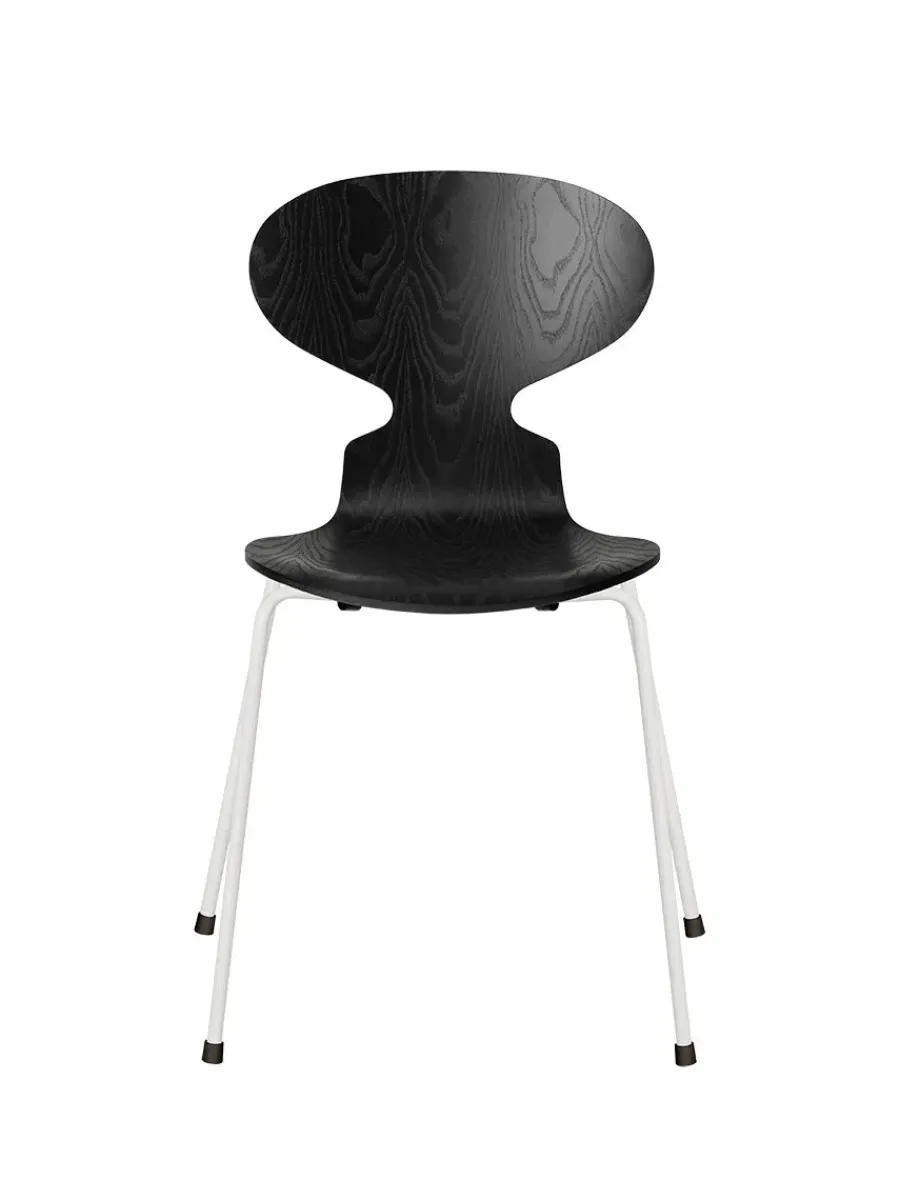 Fritz Hansen 3101 Myren Stol i farvet ask af Arne Jacobsen Discount