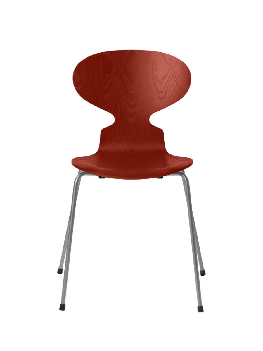 Fritz Hansen 3101 Myren Stol i farvet ask af Arne Jacobsen Discount