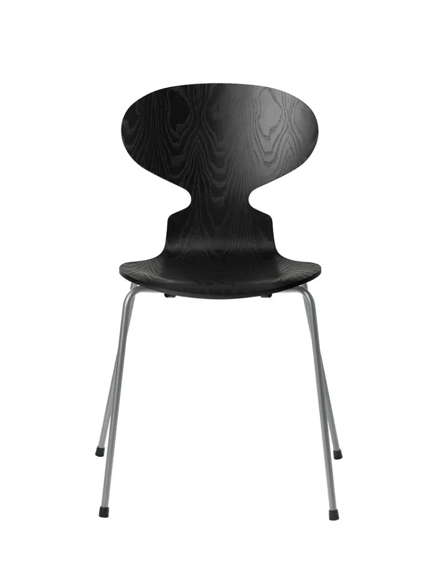 Fritz Hansen 3101 Myren Stol i farvet ask af Arne Jacobsen Discount