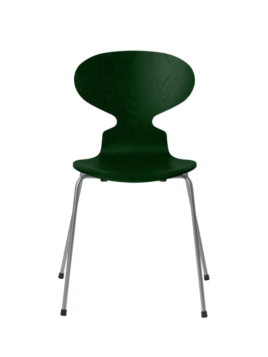 Fritz Hansen 3101 Myren Stol i farvet ask af Arne Jacobsen Discount