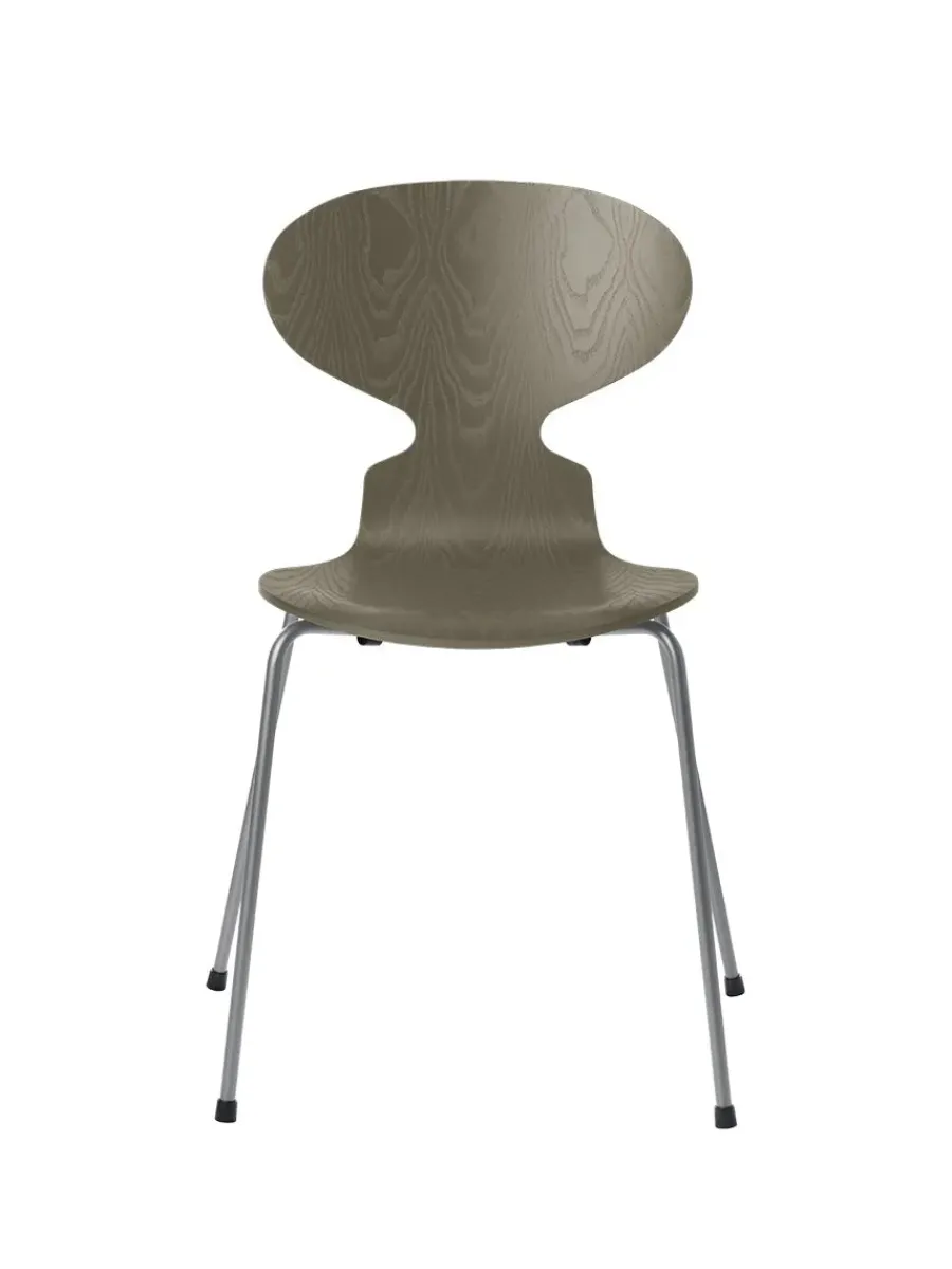 Fritz Hansen 3101 Myren Stol i farvet ask af Arne Jacobsen Discount