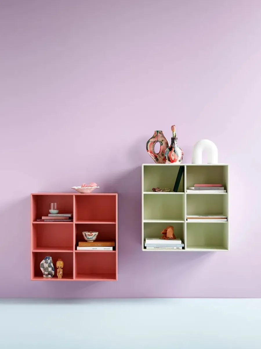 Montana 1113 reol inkl. hjul fra Discount