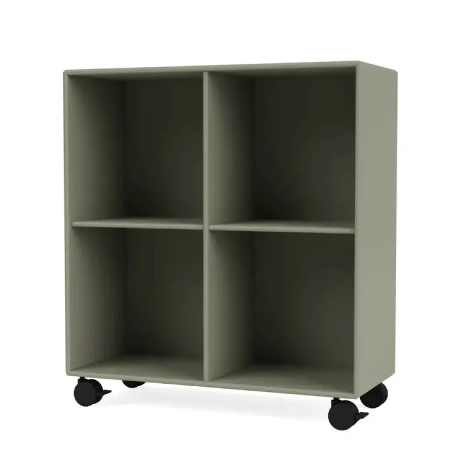 Montana 1112 reol inkl. hjul fra Discount