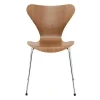 Fritz Hansen 3107 Serie 7 Stol, naturfiner af Arne Jacobsen Hot