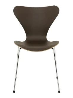Fritz Hansen 3107 Serie 7 Stol, naturfiner af Arne Jacobsen Hot