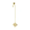 Georg Jensen 2024 Stjerne Lyseholder, guldbelagt fra Clearance