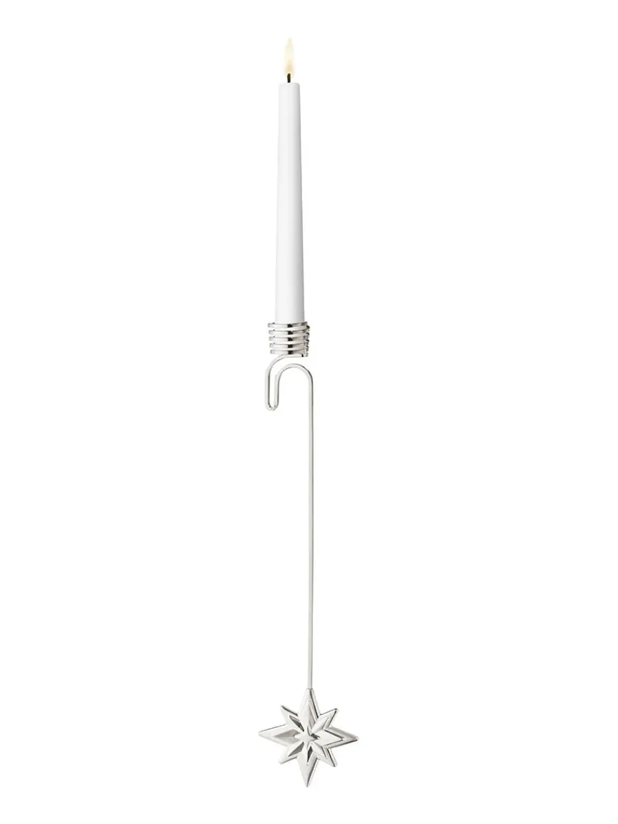 Georg Jensen 2024 Stjerne Lyseholder, guldbelagt fra Clearance