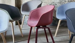 HAY About a Chair AAC22 forsidepolstret, hvid skal fra Hot