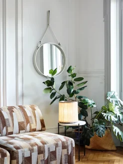 GUBI Adnet Wall Mirror Ø58 cm, cream fra Online