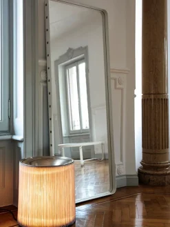 GUBI Adnet Wall Mirror 70 x 180 cm, cream fra Online