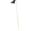 Louis Poulsen AJ Floor Lamp, black/brass af Arne Jacobsen Clearance