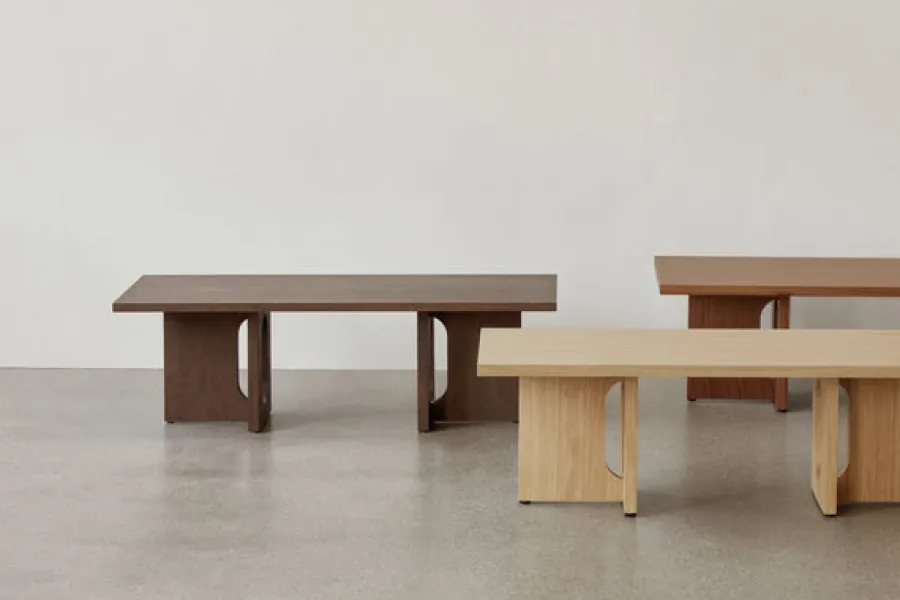Audo Copenhagen Androgyne Lounge Table, stone/marble fra Sale