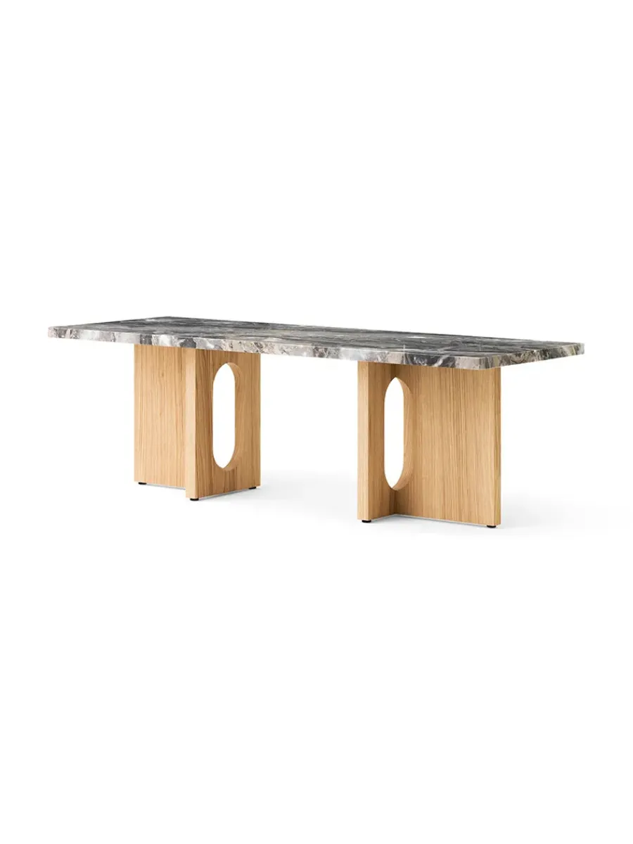 Audo Copenhagen Androgyne Lounge Table, stone/marble fra Sale
