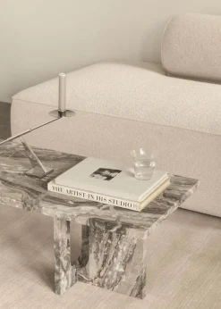 Audo Copenhagen Androgyne Lounge Table, stone/marble fra Sale