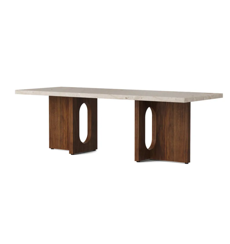 Audo Copenhagen Androgyne Lounge Table, stone/marble fra Sale