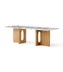 Audo Copenhagen Androgyne Lounge Table, stone/marble fra Sale
