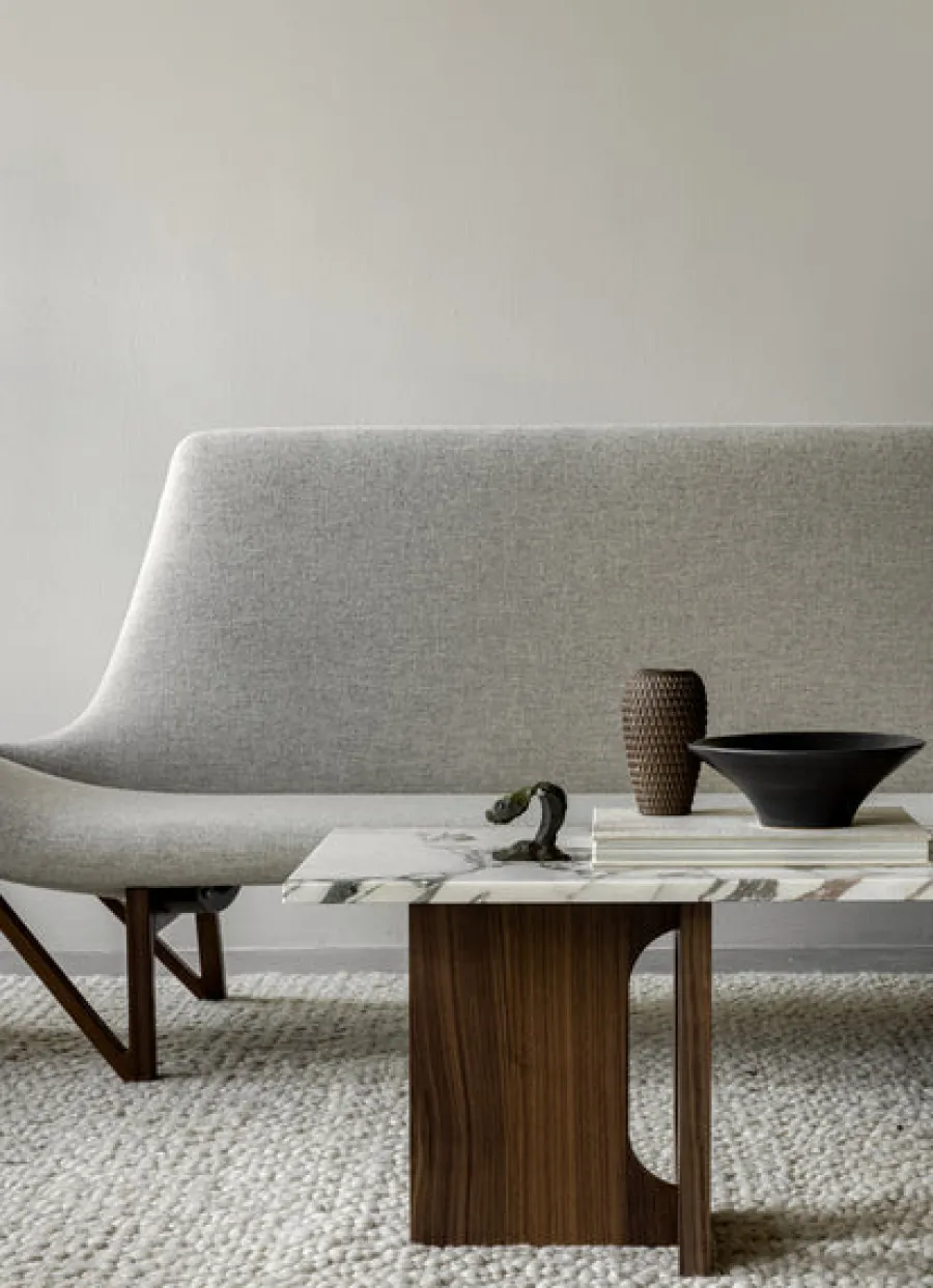 Audo Copenhagen Androgyne Lounge Table, stone/marble fra Sale