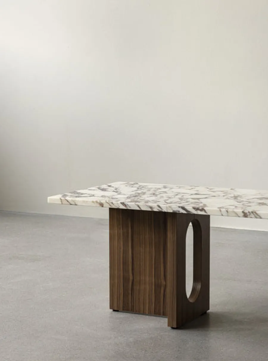 Audo Copenhagen Androgyne Lounge Table, stone/marble fra Sale