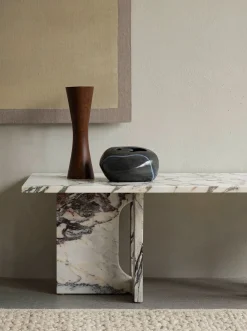 Audo Copenhagen Androgyne Lounge Table, stone/marble fra Sale