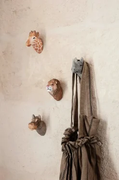Ferm Living Animal Hand-Carved Hook fra Clearance