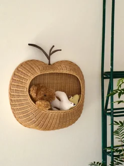 Ferm Living Apple Braided Wall Pocket fra Outlet