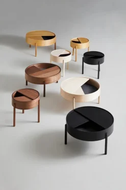Woud Arc Coffee Table, Ø 89 cm fra Discount