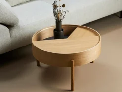 Woud Arc Coffee Table, Ø 89 cm fra Discount