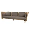Cane-line Arch 3-pers. Sofa m. lav arm/ryg fra Sale