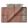 Silkeborg Uldspinderi Askø Plaid, rosewood fra Discount