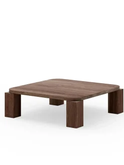New Works Atlas Sofabord 820x820, Smoked Oak fra Outlet
