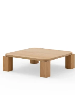 New Works Atlas Sofabord 820x820, Smoked Oak fra Outlet