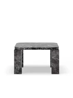 New Works Atlas Sofabord 600x600, Unfilled Travertine fra Hot