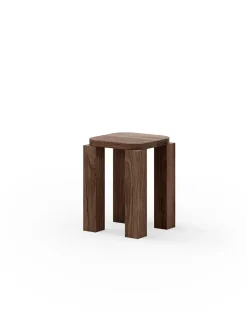 New Works Atlas Stool, Smoked Oak fra Hot