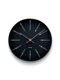 Arne Jacobsen Clocks Bankers club vægur af Arne Jacobsen i sort (Ø: 29) New