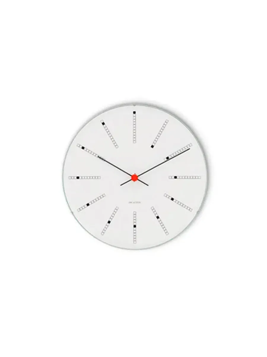 Arne Jacobsen Clocks Bankers club vægur af Arne Jacobsen (Ø: 48) Discount