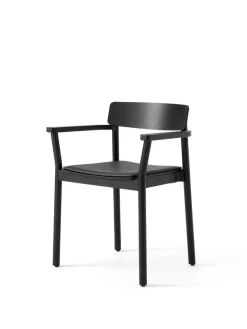 &Tradition Betty TK11 Spisebordsstol, eg/cognac læder fra New