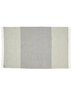 Silkeborg Uldspinderi Bogø Plaid, light nordic grey fra
