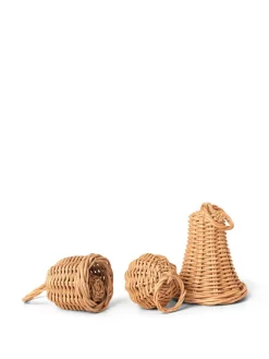 Ferm Living Braided Bell Baubles, sæt á 3 stk. fra