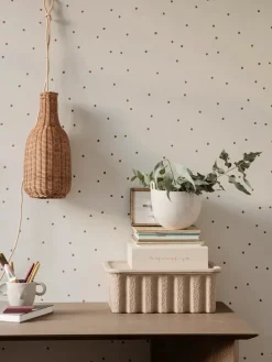 Ferm Living Braided Bottle lampe fra Clearance
