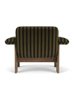 Audo Copenhagen Brasilia Lounge Chair, low back, sheepskin fra New