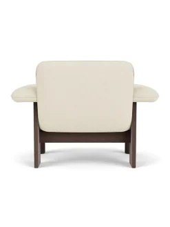 Audo Copenhagen Brasilia Lounge Chair, low back, sheepskin fra New