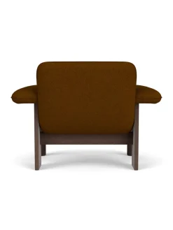 Audo Copenhagen Brasilia Lounge Chair, low back, sheepskin fra New